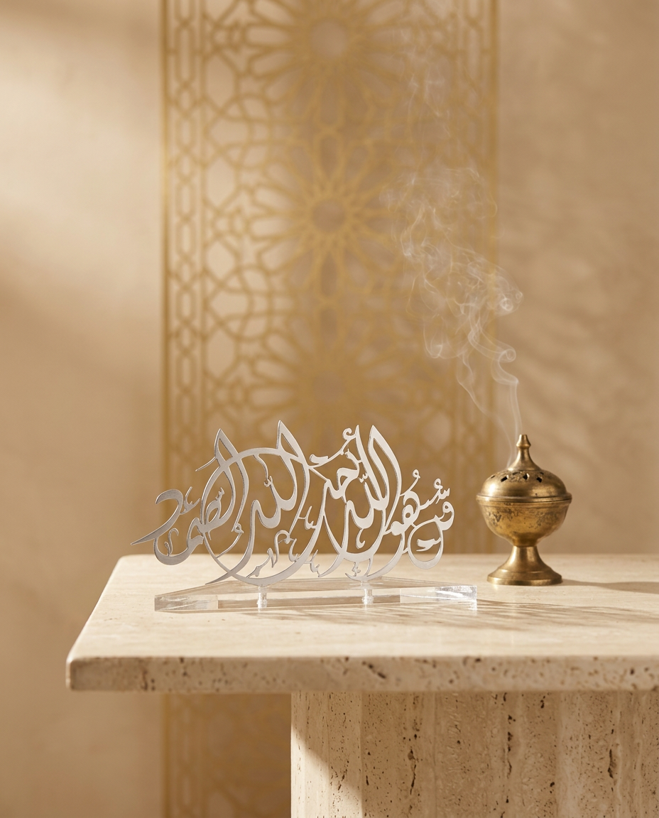 Bismillah — Pedestal Piece
