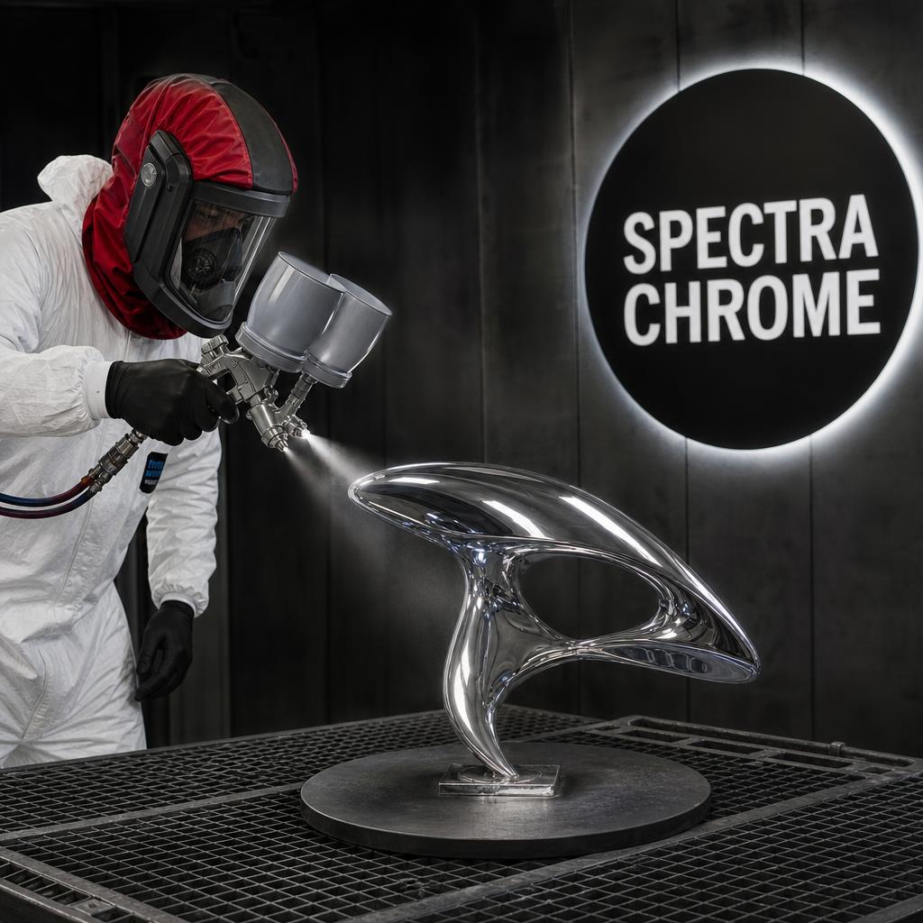 Step 2: Metal Spray