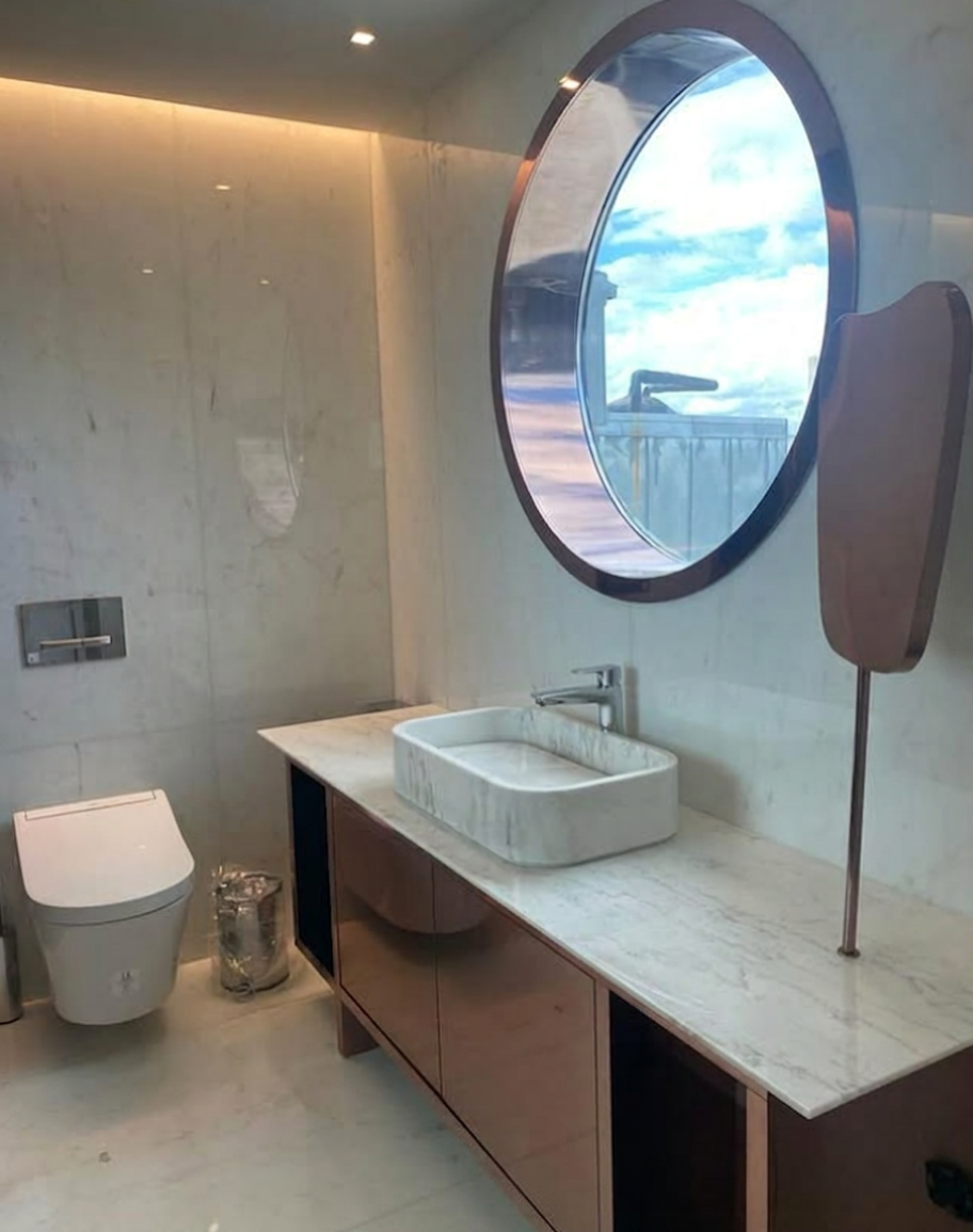 Round Vanity Mirror Frame