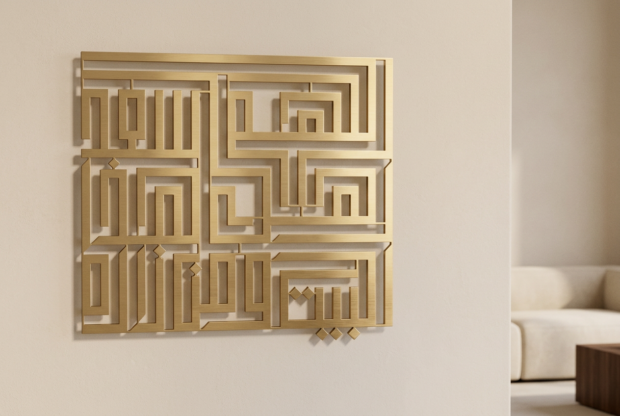 Name Wall Decoration — Geometric